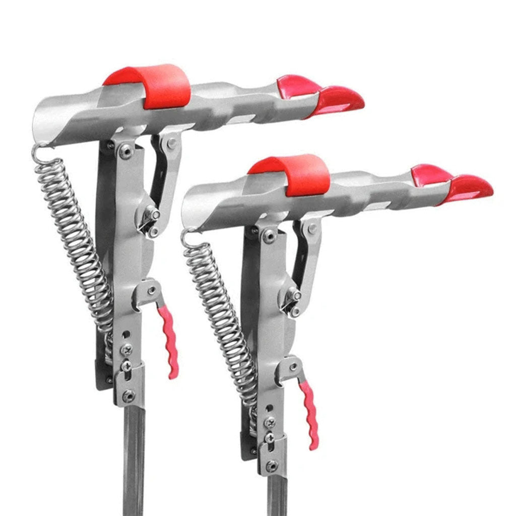 2x Angelrutenhalter Aus Aluminium - Höhenverstellbar & Tragbar Für Fluss & See