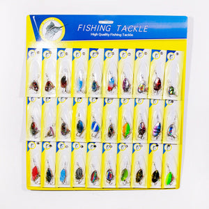 Hook Big Fish with 30 Bait Hook Fishing Lures: Your Ultimate Fishing Companion!