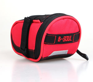 Mountain bike color rear seat bag