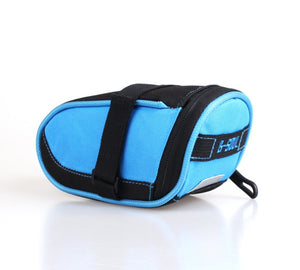 Mountain bike color rear seat bag