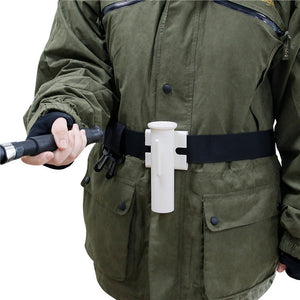 Waist Support Belly Top Belt Fishing Rod Holder