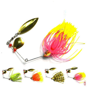 Rotating Composite Sequins Lure 14G Willow Leaf Type