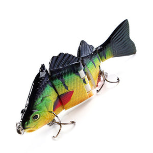 Soft Tail Multi-section Sea Fishing Hard Bait