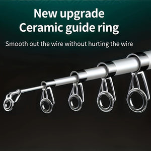 2 Sets Of High-grade Aluminum Alloy Pocket Pen Fishing Rod