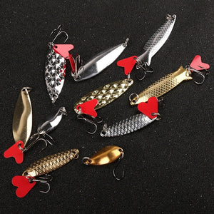 Lure Pineapple Sequin Box Iron False Bait