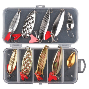 Lure Pineapple Sequin Box Iron False Bait