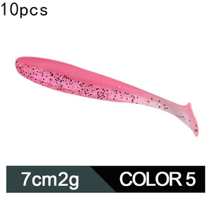 Two-color soft lure lure bionic lure