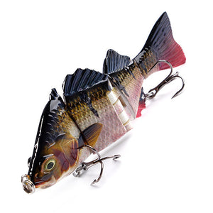 Soft Tail Multi-section Sea Fishing Hard Bait