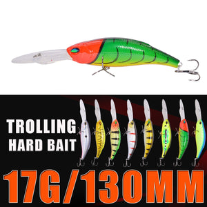 Long Throw Sea Fishing Route Sub Hard Bait 130cm 17g