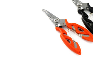 Stainless steel curved nose fishing pliers