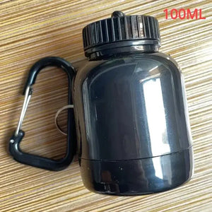 Portable Mini Protein Powder Bottle With Keychain