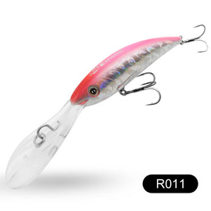 Yuantou Road Subhard Bait Floating Long Tongue Plate 90mm16g