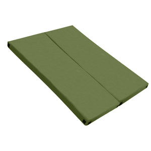 75x25x2.5in, Memory Foam, Army Green, Camping Mattress, With Pouch