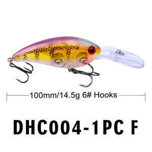 Hard Bait Rock Fat 10CM Plastic