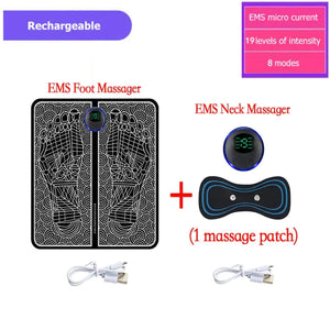 Portable Electric Foot Massager Pad