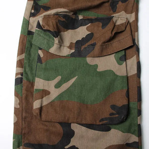 Cargo Camouflage Streetwear Jeans