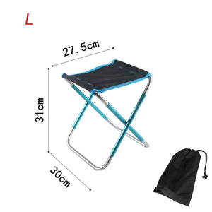 Foldable Aluminium Cloth Camping Chair