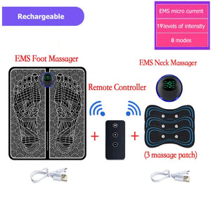 Portable Electric Foot Massager Pad