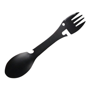 Spoon Fork Stainless Steel Black