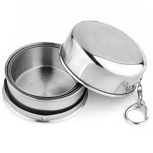 Stainless Steel Folding Cup