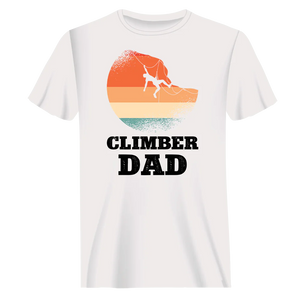 Climber Dad Man T-Shirt