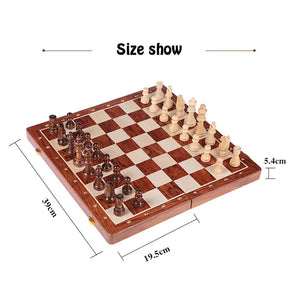 High-Grade Wooden Chess Set