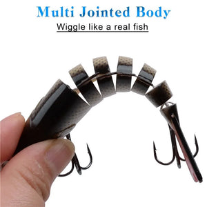 5Pcs Jointed Fishing Lure Set