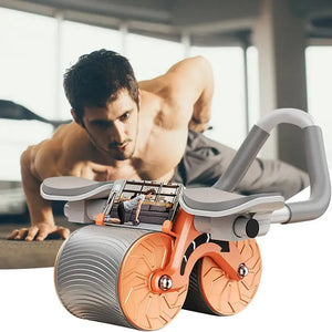 Dual Wheel Multifunctional Abdominal Trainer