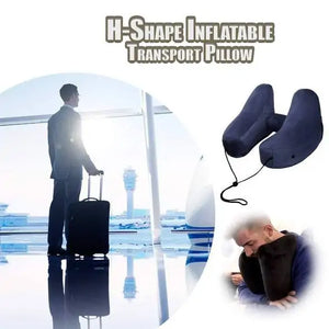 Hooded Inflatable Transport Pillow