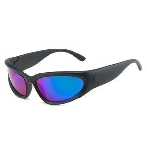 Wrap Around Oval Sunglasses UV400