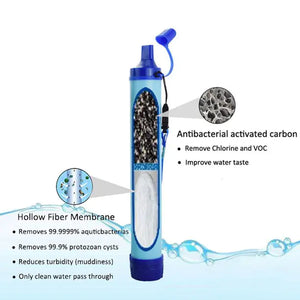 Portable Outdoor Water Purifier filtration Straws