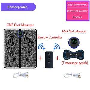 Portable Electric Foot Massager Pad