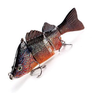 Soft Tail Multi-section Sea Fishing Hard Bait