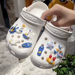 Simple Cartoon Ocean Clogs Accessories