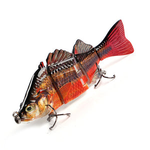 Soft Tail Multi-section Sea Fishing Hard Bait