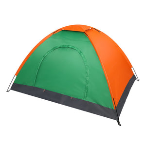 Double Layered Orange Green Tent