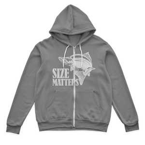 Size Matters Zip Hoodie