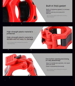 Quick Release Barbell Clamps