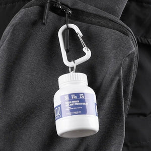 Portable Mini Protein Powder Bottle With Keychain