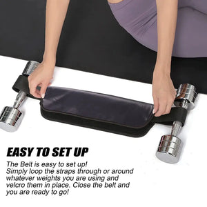 Dumbbell Weight Belt