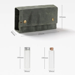 Portable Spice Bottle Set Bag