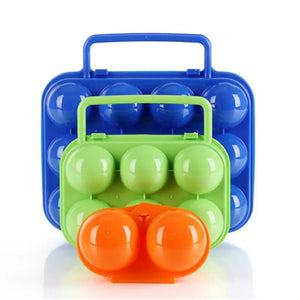 Plastic Container Two Eggs Box