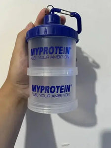 Portable Mini Protein Powder Bottle With Keychain